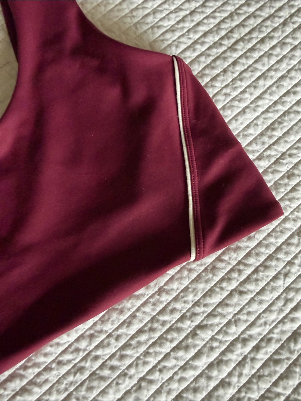 Lululemon Wunder Train Piped Sports Bra Medium Support B/C Cup - Picture 5 of 10